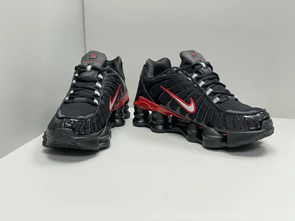Nike Shox TL Black Red Silver – Nikes ComfortFit 1671 
