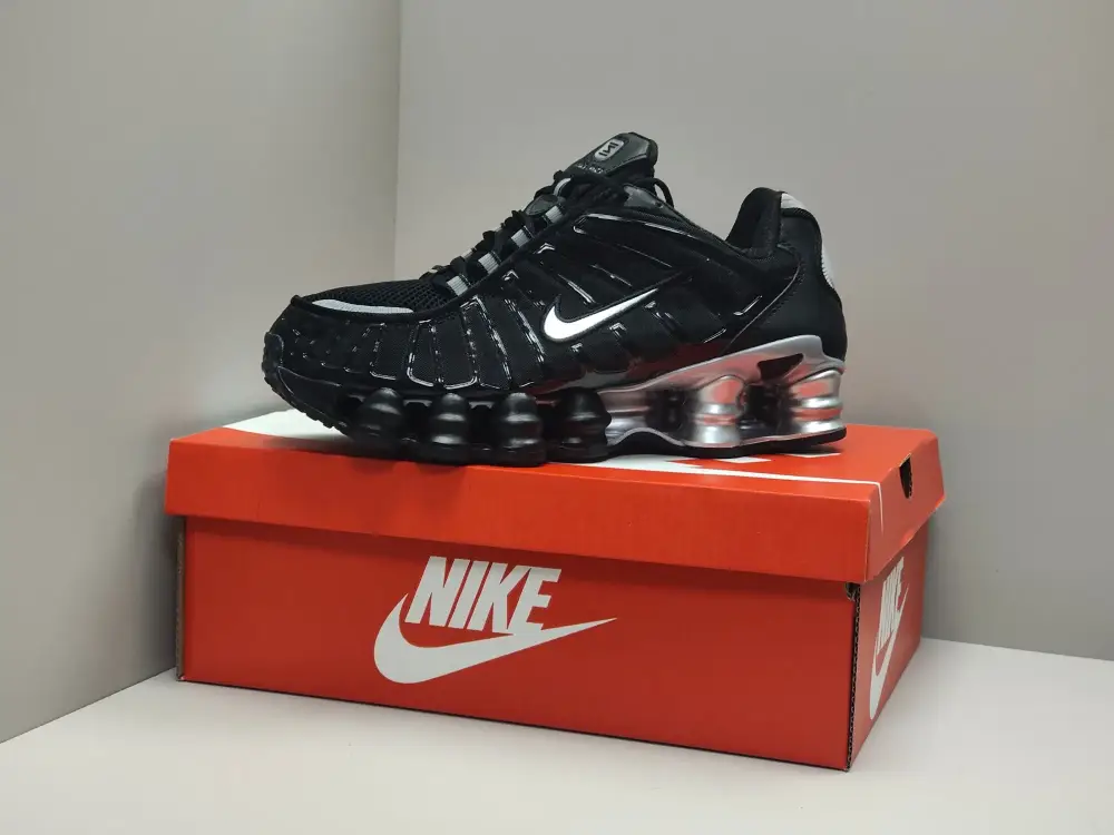 Nike Shox TL Black Silver Running – Nike Edition Classic 1666 