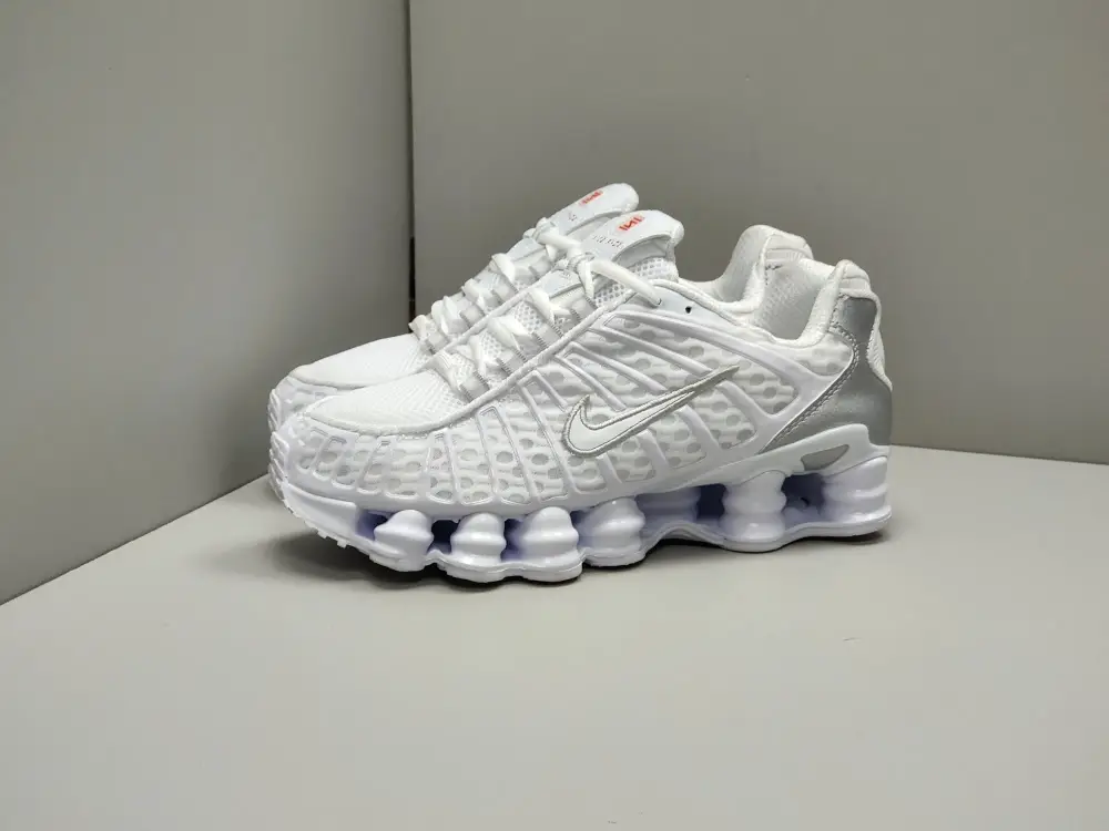 Soft Nike Shox TL Metallic Silver Low Top – Nikes 1673  DDDF408