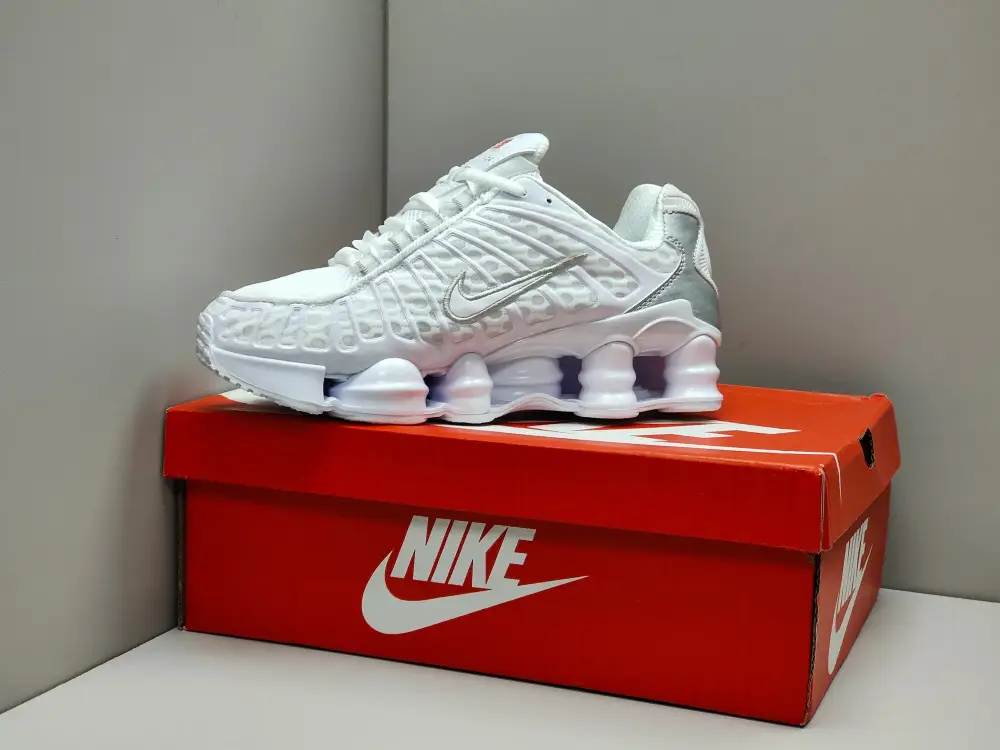 Soft Nike Shox TL Metallic Silver Low Top – Nikes 1673 