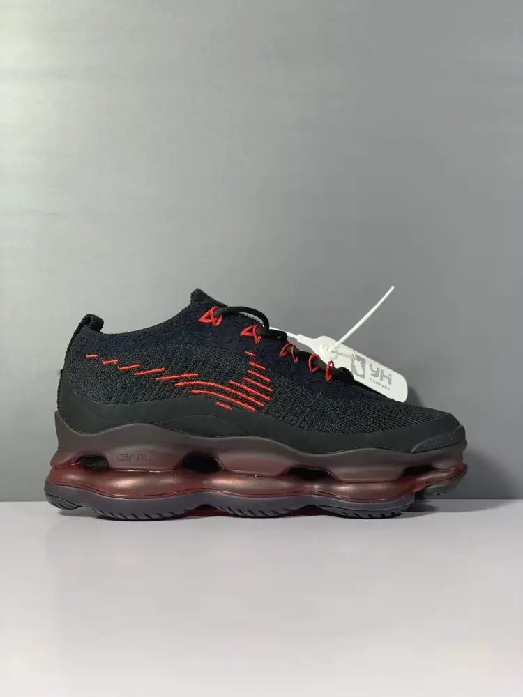 Nike Vapor Max Black Red Running – Sneakers Unique 1365 