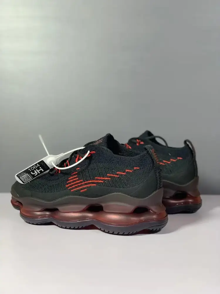 Nike Vapor Max Black Red Running – Sneakers Unique 1365 