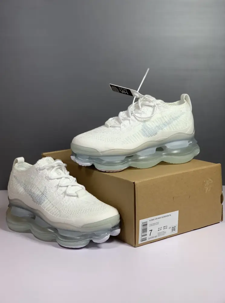 Nike VaporMax White Running – Premium Sneakers Lightweight 1374 