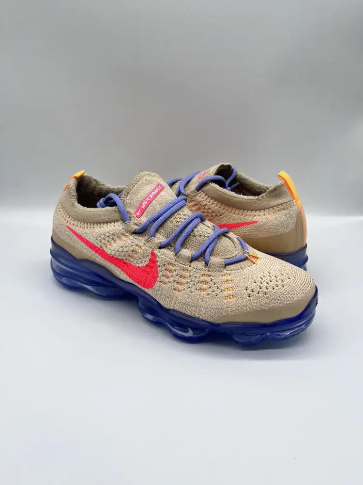 ZipUp Nike Vapormax 2023 Flyknit Beige Blue – Sneakers 1360 