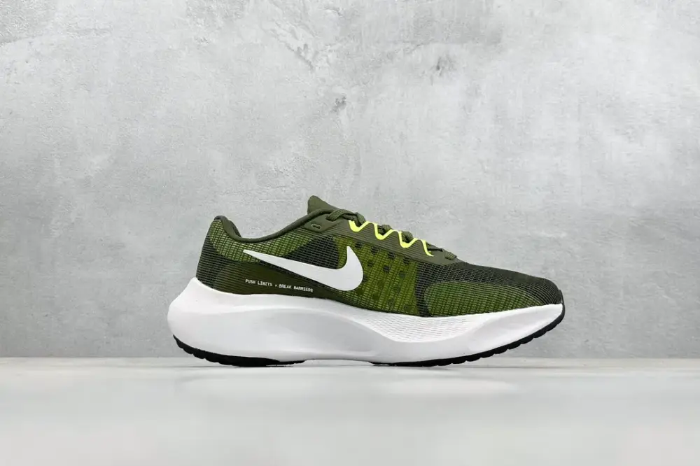 Nike Zoom FLY 5 PRM Olive Green Flyknit Low-Top Running for Men, Size 36-45, Style Code: DM8968-301, Premium Nike Breathable 1489 