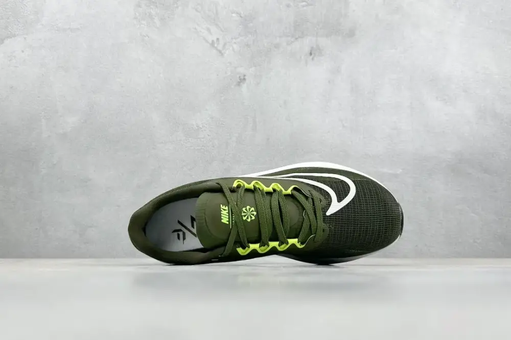 Nike Zoom FLY 5 PRM Olive Green Flyknit Low-Top Running for Men, Size 36-45, Style Code: DM8968-301, Premium Nike Breathable 1489 