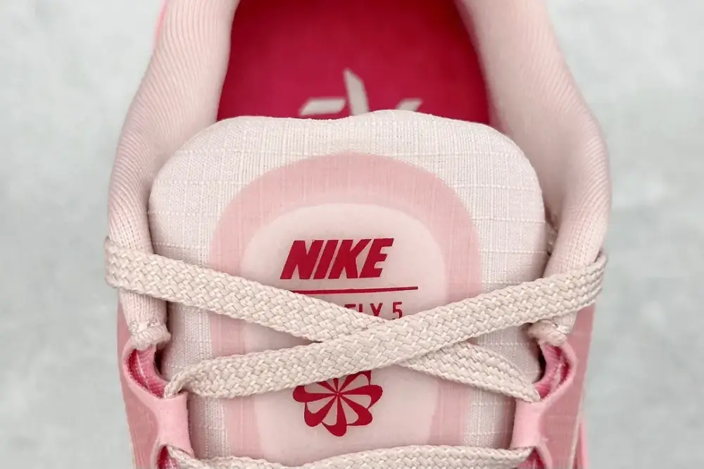 TravelReady Nike Zoom FLY 5 PRM Unisex Running – Pink Red, Low-Top Flyknit Design, Size 36-40, Premium Nike (DM8974- 1488 