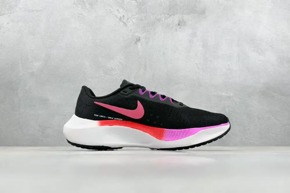 BestValue Nike Zoom Fly 5 PRM Unbeatable Series Flyknit Low-Top Casual Running – Black Pink – DM8968-700 – Premium 1482 