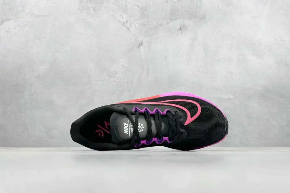 BestValue Nike Zoom Fly 5 PRM Unbeatable Series Flyknit Low-Top Casual Running – Black Pink – DM8968-700 – Premium 1482 
