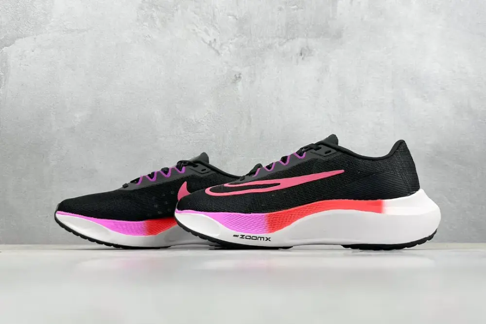BestValue Nike Zoom Fly 5 PRM Unbeatable Series Flyknit Low-Top Casual Running – Black Pink – DM8968-700 – Premium 1482 