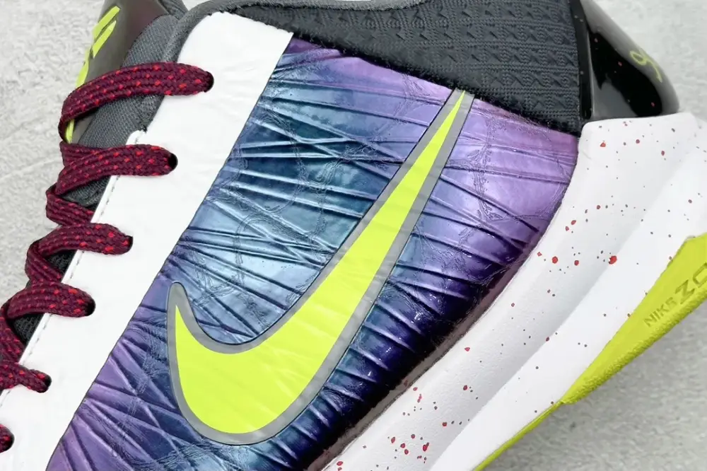 Nike Zoom Kobe 5 Protro – White Volt Purple – CD4991-100 – with Nike Style Tailored 1433 
