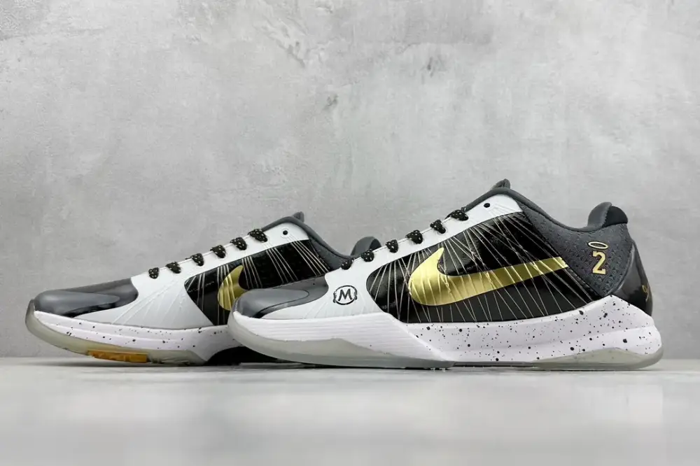Unique Nike Zoom Kobe 5 Protro 'Black Gold' – Pure Version 310 NK Collaboration with Nike Design 1462 