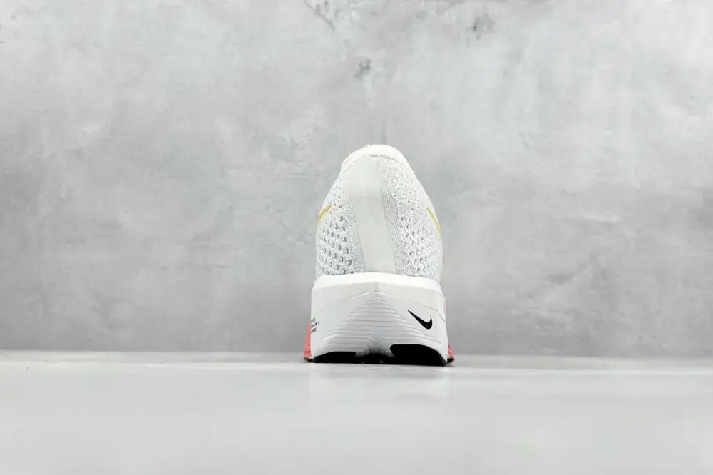 WaterResistant Nike ZoomX Vaporfly NEXT% 3 Marathon Running – White Red, Cushioning, Multiple Sizes, Inspired by Nike Designs 1483 