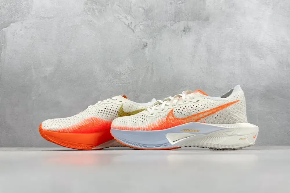 Nike ZoomX Vaporfly NEXT% 3 Men's Running – White Orange, Marathon Style with Nike Design Premium 1479 
