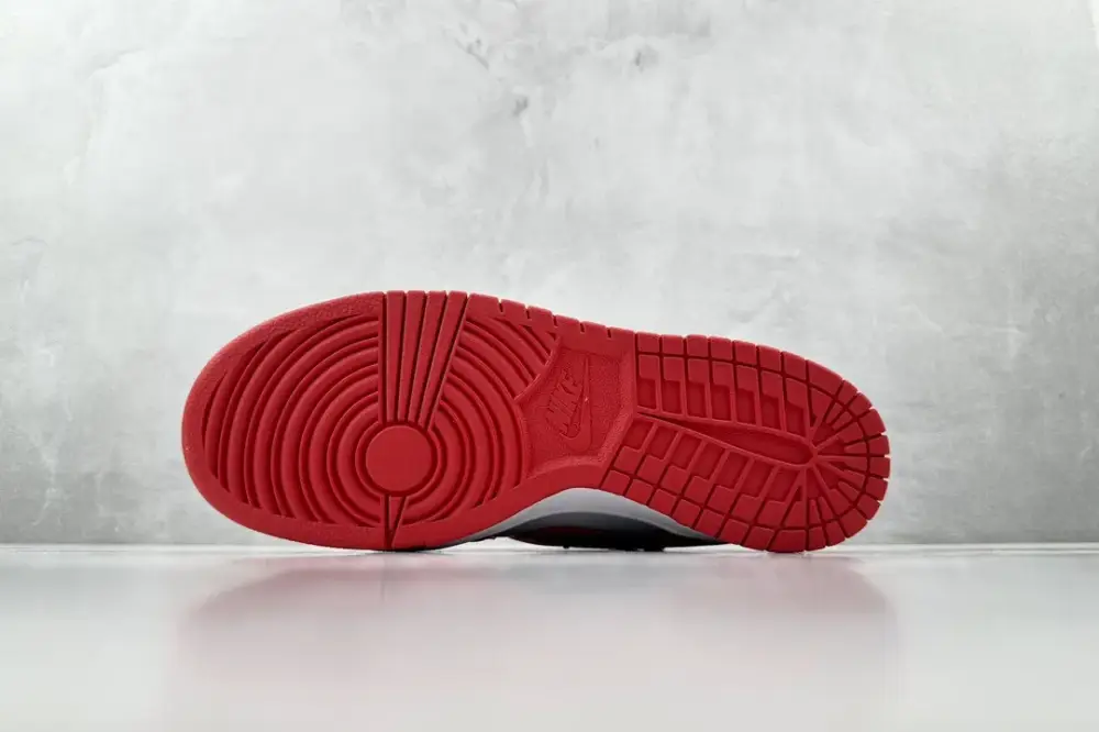 Upgraded Off-White Nike Dunk Low Red Leather – Nikes Collection 1564 