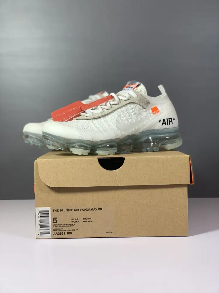 Off-White Nike VaporMax Air White – Sneakers Lightweight 1369 