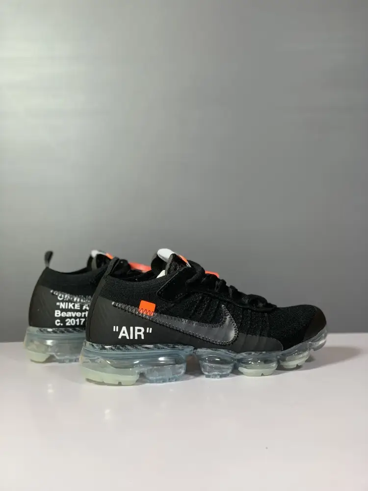 ComfortFit Off-White Nike VaporMax Black Blue – Nikes 1372 
