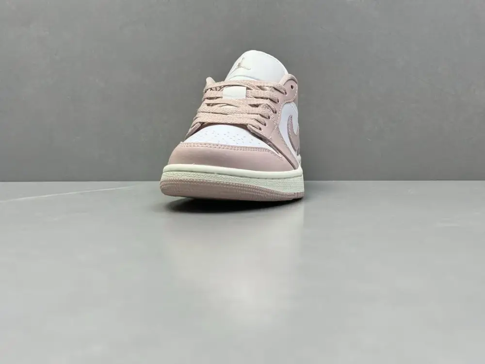 Pure Origin 210 AJ1 Low-Top Sneakers – Pink White, Top , Best Sneakers, Authentic Version, Sizes 36-40 (Including Half Sizes OnTrend 1269 