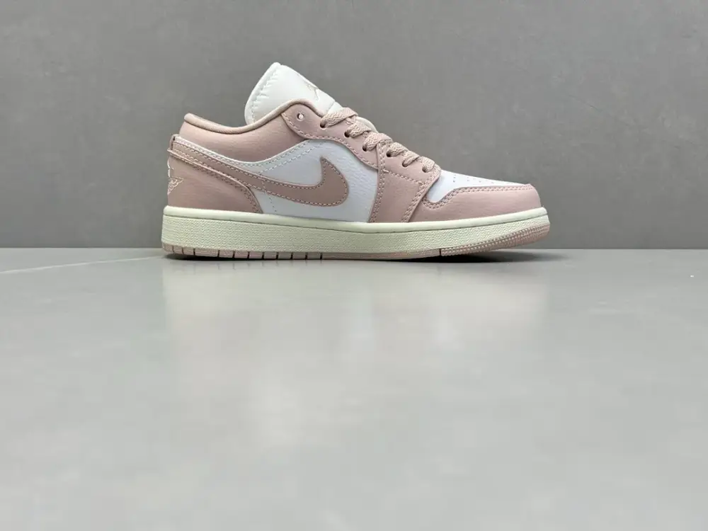 Pure Origin 210 AJ1 Low-Top Sneakers – Pink White, Top , Best Sneakers, Authentic Version, Sizes 36-40 (Including Half Sizes OnTrend 1269 