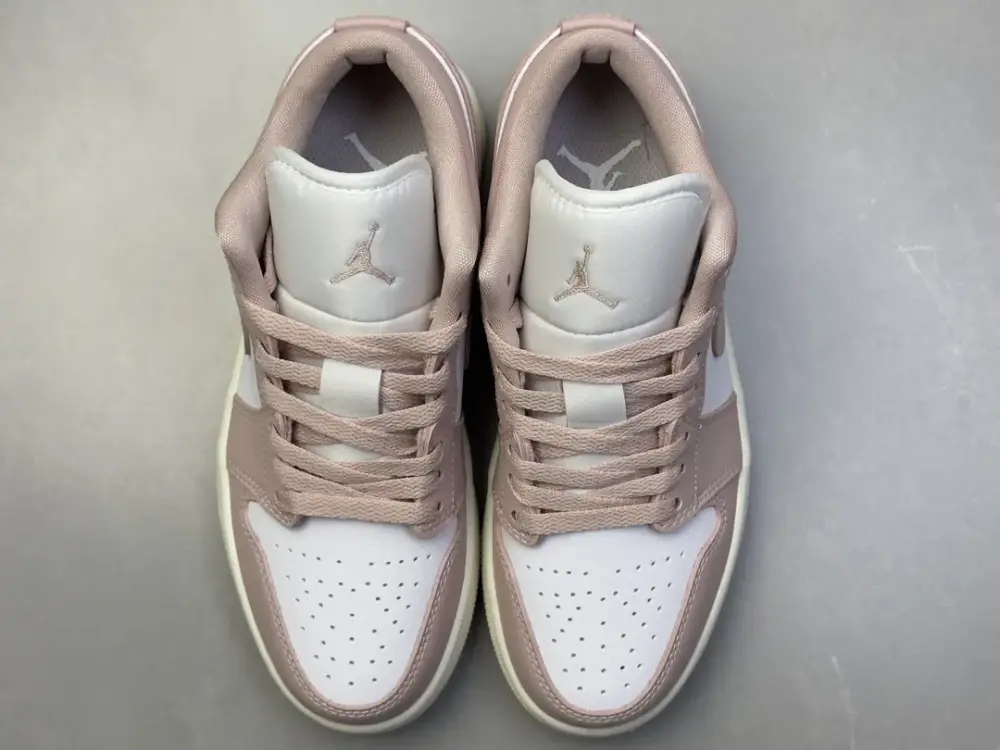 Pure Origin 210 AJ1 Low-Top Sneakers – Pink White, Top , Best Sneakers, Authentic Version, Sizes 36-40 (Including Half Sizes OnTrend 1269 