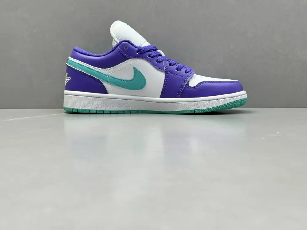 Lightweight Pure Origin 210 AJ1 Low Top Sneakers – Purple White, Top , Best Sneakers, Authentic Version, Sizes 36-46 (Including Half Sizes 1274 