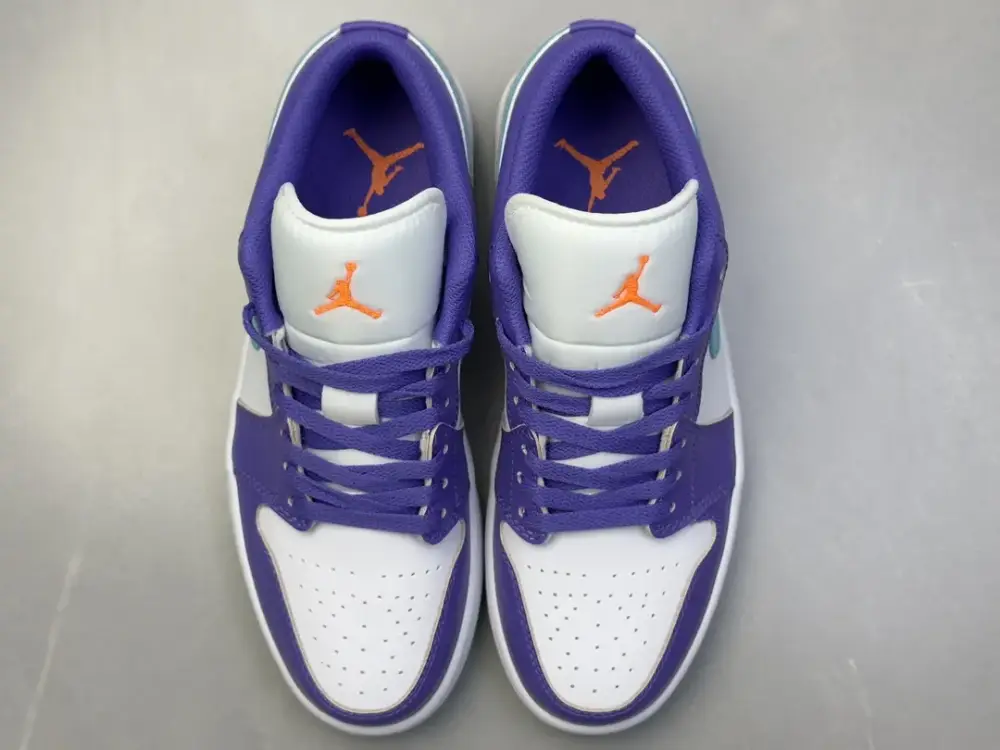 Lightweight Pure Origin 210 AJ1 Low Top Sneakers – Purple White, Top , Best Sneakers, Authentic Version, Sizes 36-46 (Including Half Sizes 1274 
