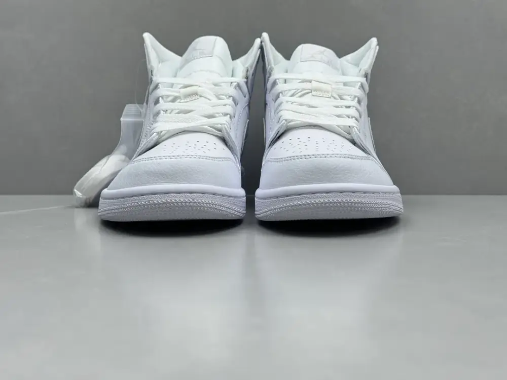 Breathable Pure Origin AJ1 Zhongbang Pure Version White High-Top – Best Sneakers Online – Sizes 36-46 (Including Half Sizes 1333 