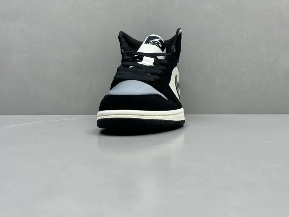 Pure Version 230 AJ1 Zhongbang Silk Count Black White High-Top Sneakers – Best Nike – Size 36-46 (Including Half Sizes Stretchable 1337 