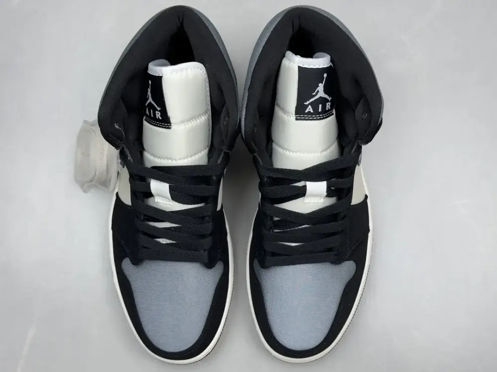 Pure Version 230 AJ1 Zhongbang Silk Count Black White High-Top Sneakers – Best Nike – Size 36-46 (Including Half Sizes Stretchable 1337 