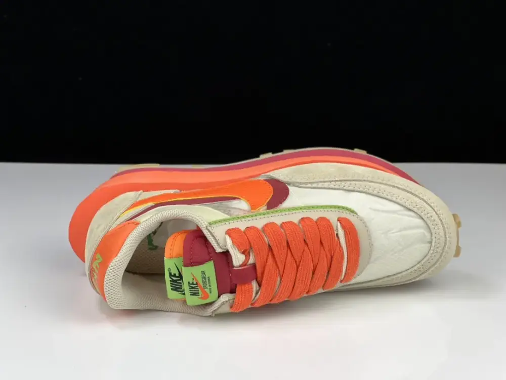 SACAI x Nike LDV Waffle Beige and Orange Deconstructed Running – Premium Nike Edition with Quality Resilient 1509 