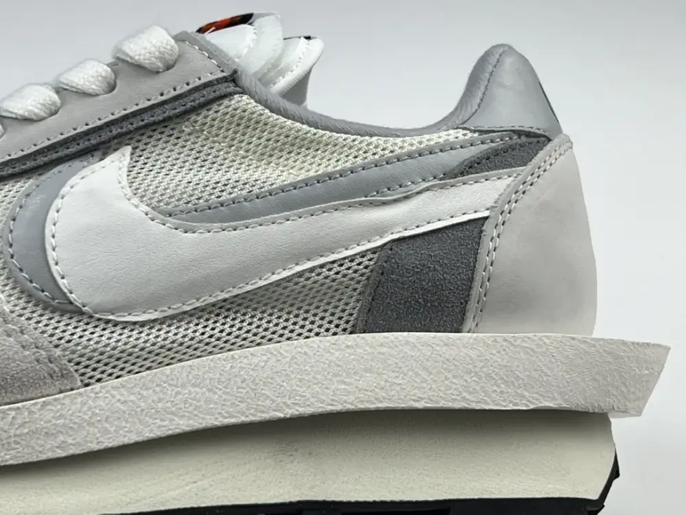 Youthful SACAI x Nike LDV Waffle Grey White Deconstructed Running – Nike Edition with Design 1512 