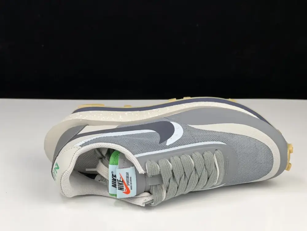 SACAI x Nike LDV Waffle Grey White Double Swoosh for Running – Premium Snug 1513 