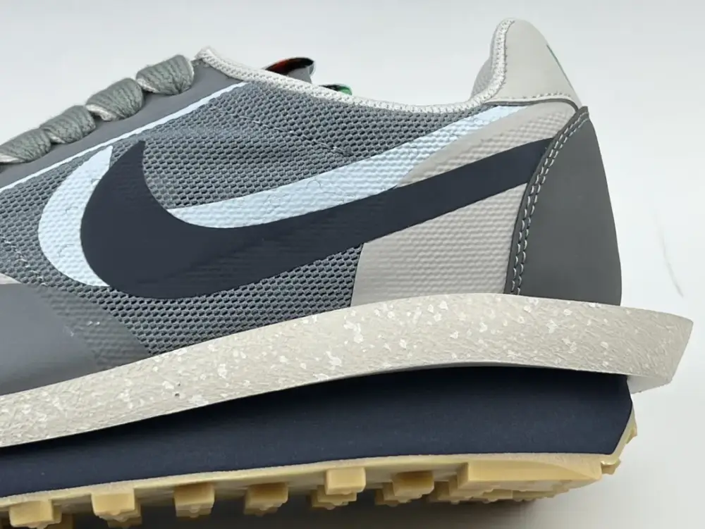 SACAI x Nike LDV Waffle Grey White Double Swoosh for Running – Premium Snug 1513 
