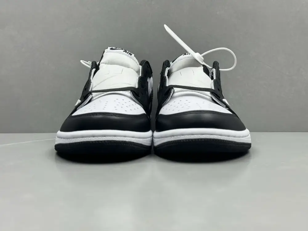 TechFriendly Travis Scott x Air Jordan 1 Low OG Black White Reverse Swoosh , Top-Quality Best Sneakers, Sizes 36-47 (Including Half Sizes 1263 