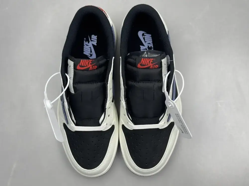 FastDry Travis Scott x Air Jordan 1 Low Reverse Mocha – Black White Blue, Top , Best Sneakers, Sizes 36-47 Including Half Sizes 1268 