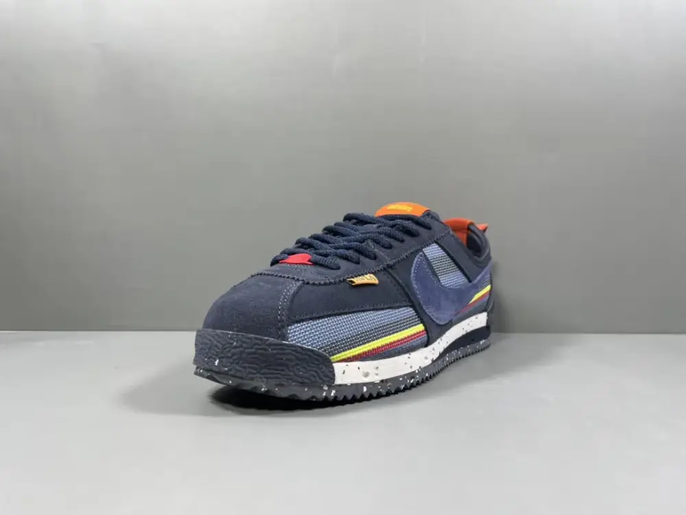 Neat Union x Nike Cortez Navy Blue Sneakers – Nike Reps 1526  DDEDC309