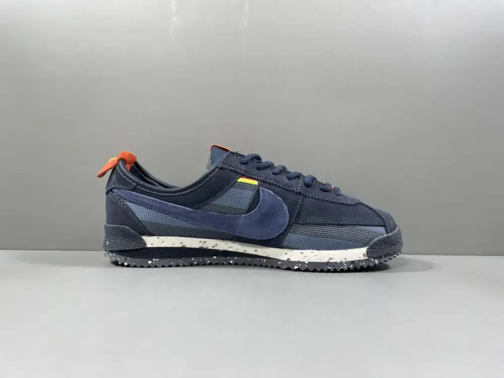 Neat Union x Nike Cortez Navy Blue Sneakers – Nike Reps 1526  DDEDC309
