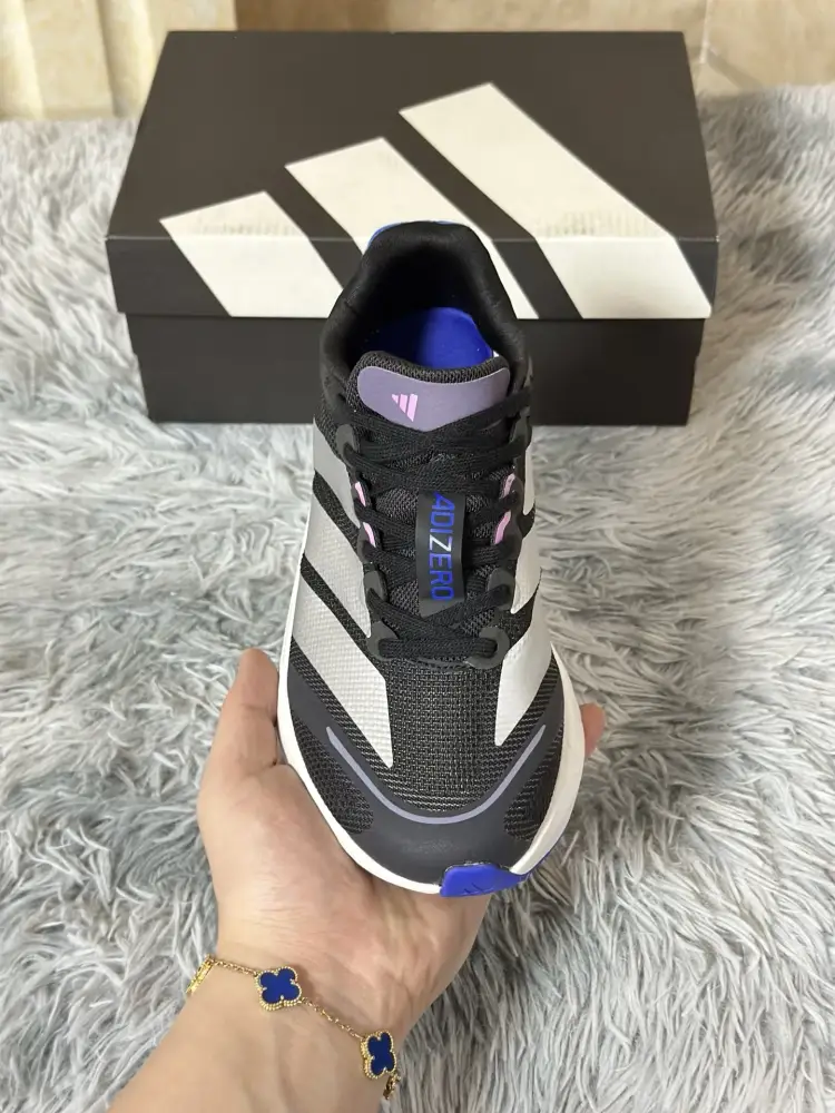 adidas Adizero Boston 13 Black Purple Running DailyWear 489 