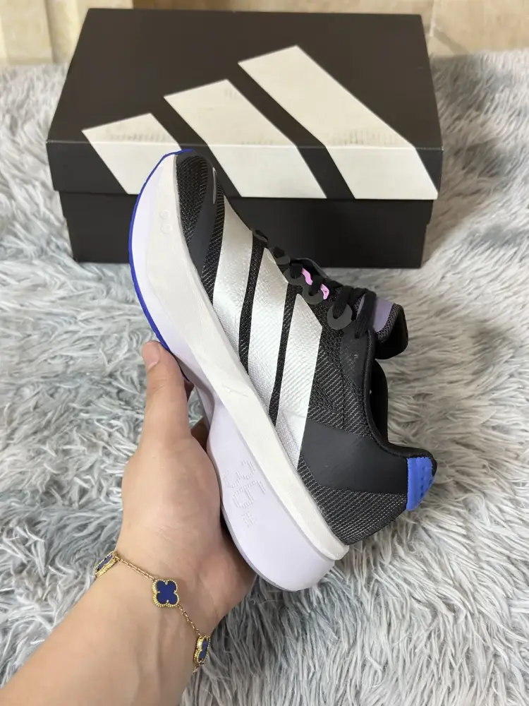 adidas Adizero Boston 13 Black Purple Running DailyWear 489 