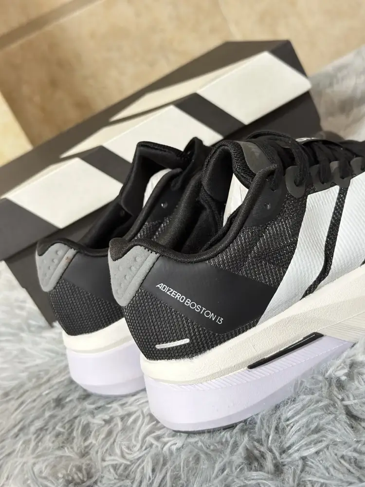 Thermal adidas Adizero Boston 13 Black White Running 491 