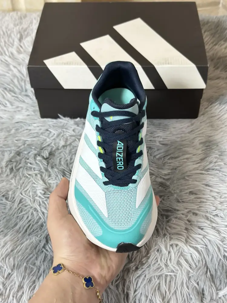 Unisex adidas Adizero Boston 13 Blue Running – Adidas Edition 493 