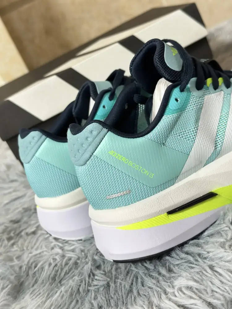 Unisex adidas Adizero Boston 13 Blue Running – Adidas Edition 493 