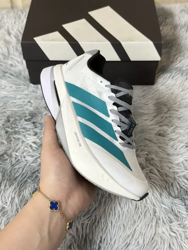 adidas Adizero Boston 13 White Teal Running – Adidas Edition UrbanChic 488 