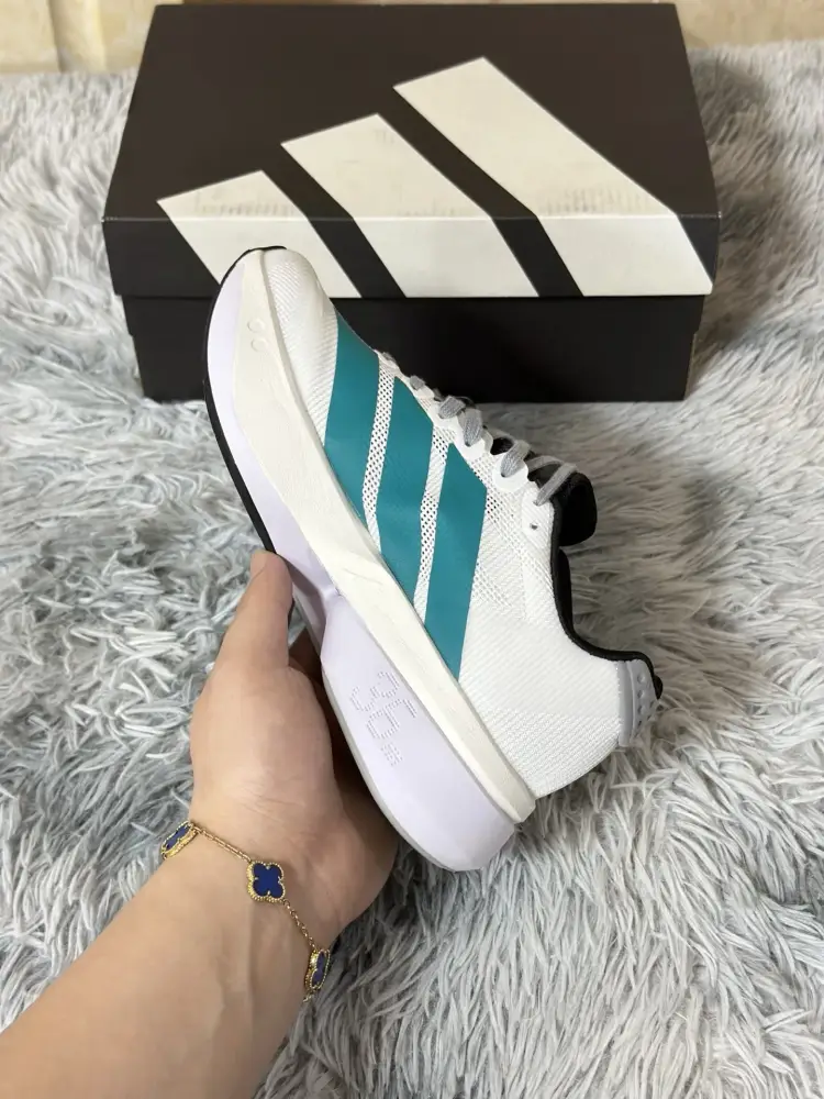 adidas Adizero Boston 13 White Teal Running – Adidas Edition UrbanChic 488 
