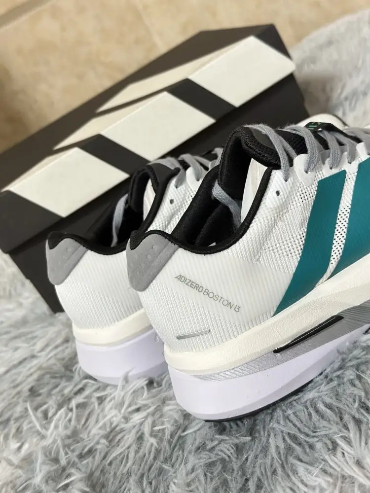 adidas Adizero Boston 13 White Teal Running – Adidas Edition UrbanChic 488 