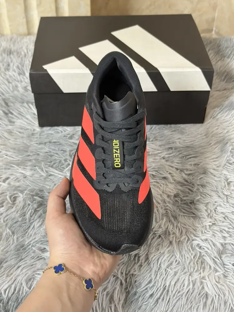 Flexible adidas Adizero Evo SL Core Black Red Sneakers – 475 