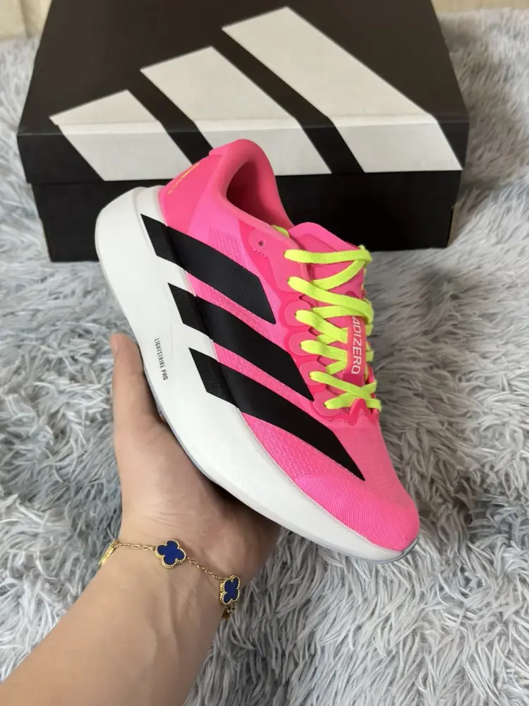 adidas Adizero Evo SL Pink Black Sneakers – for Running SoftTouch 479 