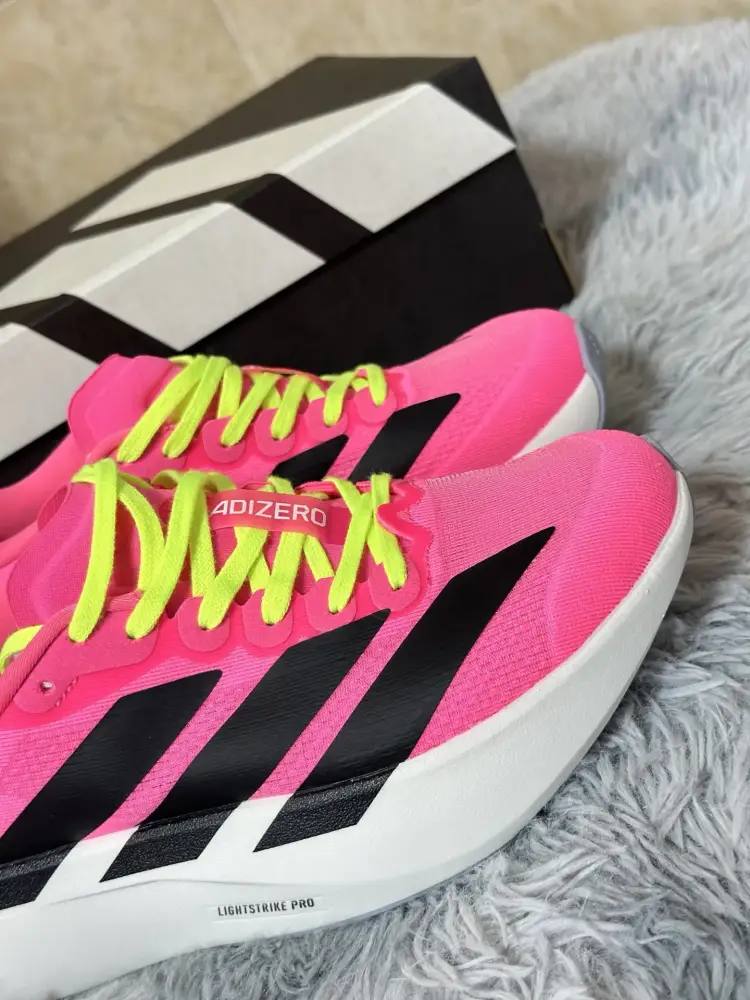 adidas Adizero Evo SL Pink Black Sneakers – for Running SoftTouch 479 