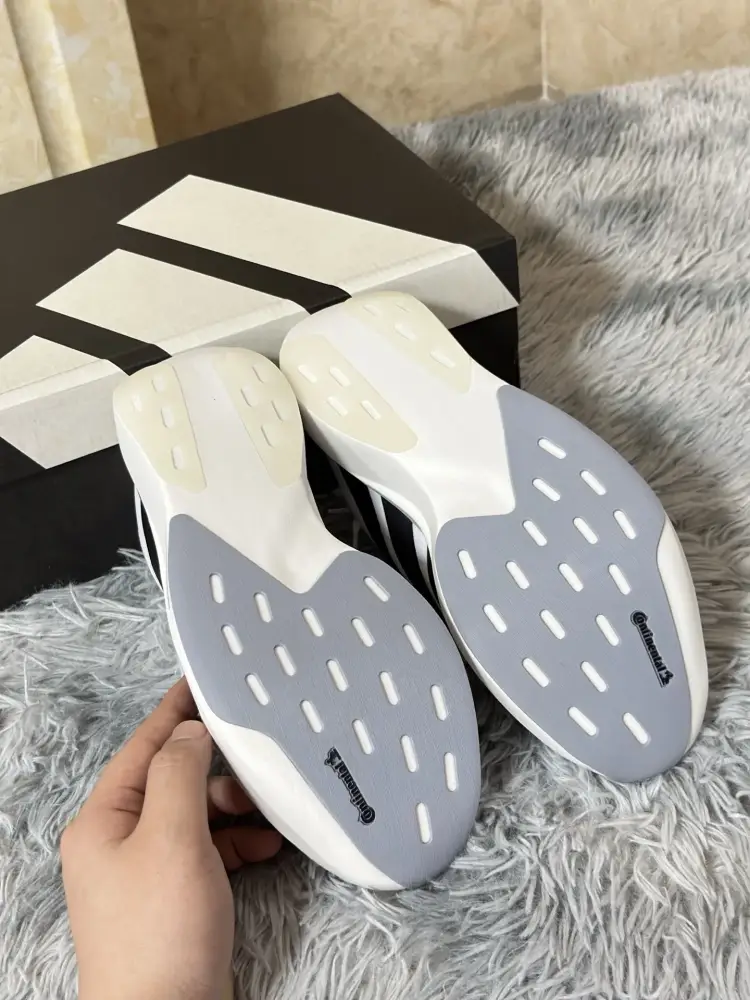 adidas Adizero Evo SL White Black Sneakers – for Running Packable 476 