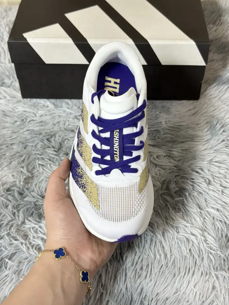 TimelessDesign adidas Adizero Evo SL White Purple Running – Adidas Edition 486 